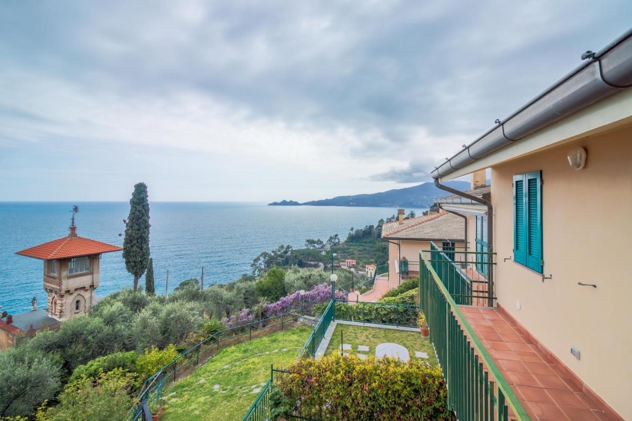 Casa Camilla Relax Con Una Vista Da Sogno Zoagli Dış mekan fotoğraf